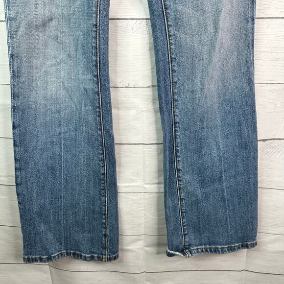 Miss Me Womens size 28 Flare Leg Y2K JP4193NE Gatsby Denim Jeans - Picture 4 of 11